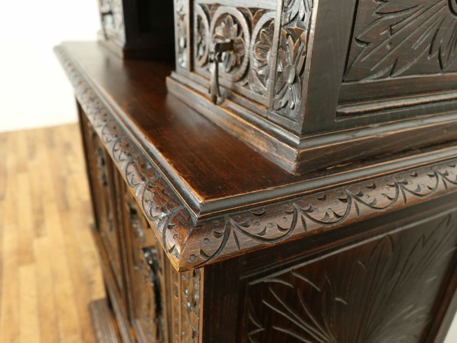 アンティーク家具 ゴシックキャビネット 64903