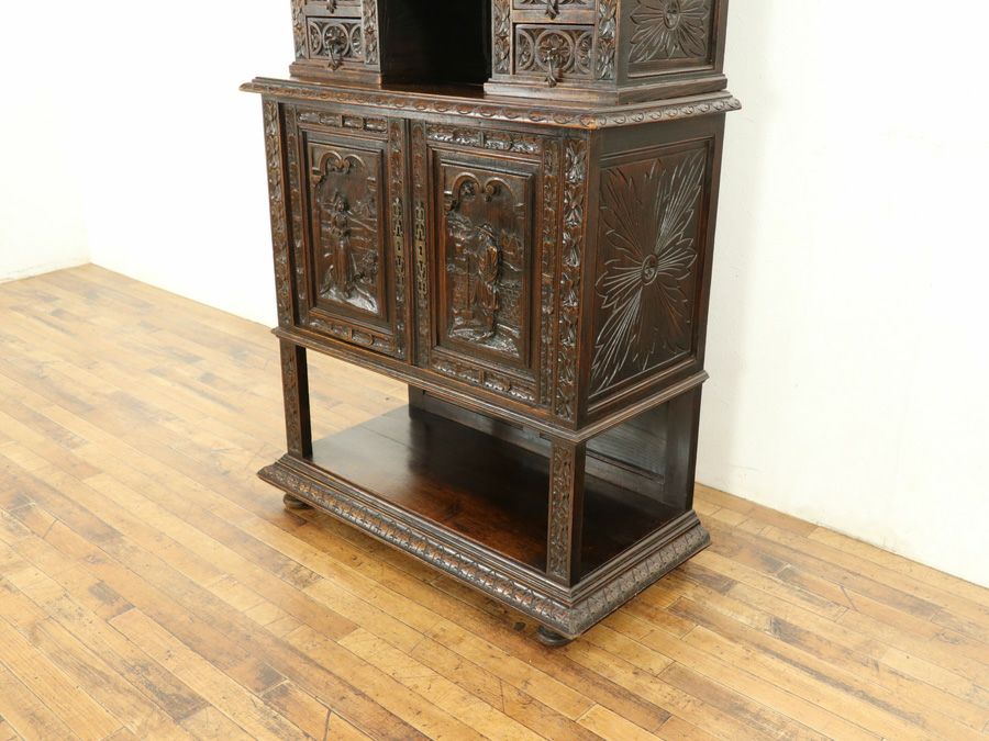 アンティーク家具 ゴシックキャビネット 64903