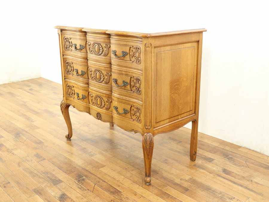 アンティーク家具 猫脚チェスト 64854a