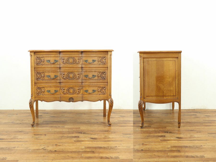 アンティーク家具 猫脚チェスト 64854a