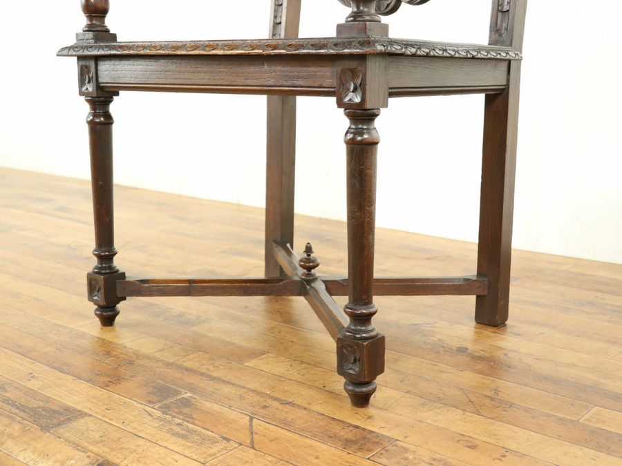 アンティーク家具 アームチェア 64818a