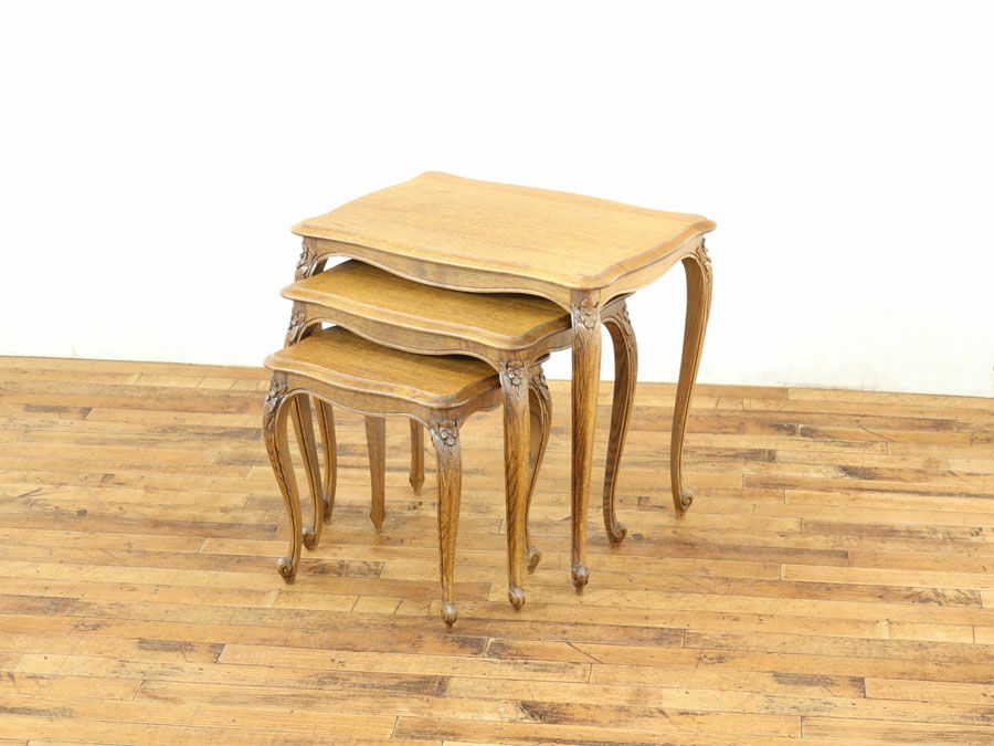 アンティーク家具 ネストテーブル 64910