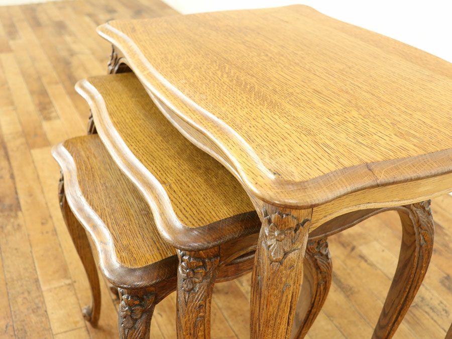 アンティーク家具 ネストテーブル 64910