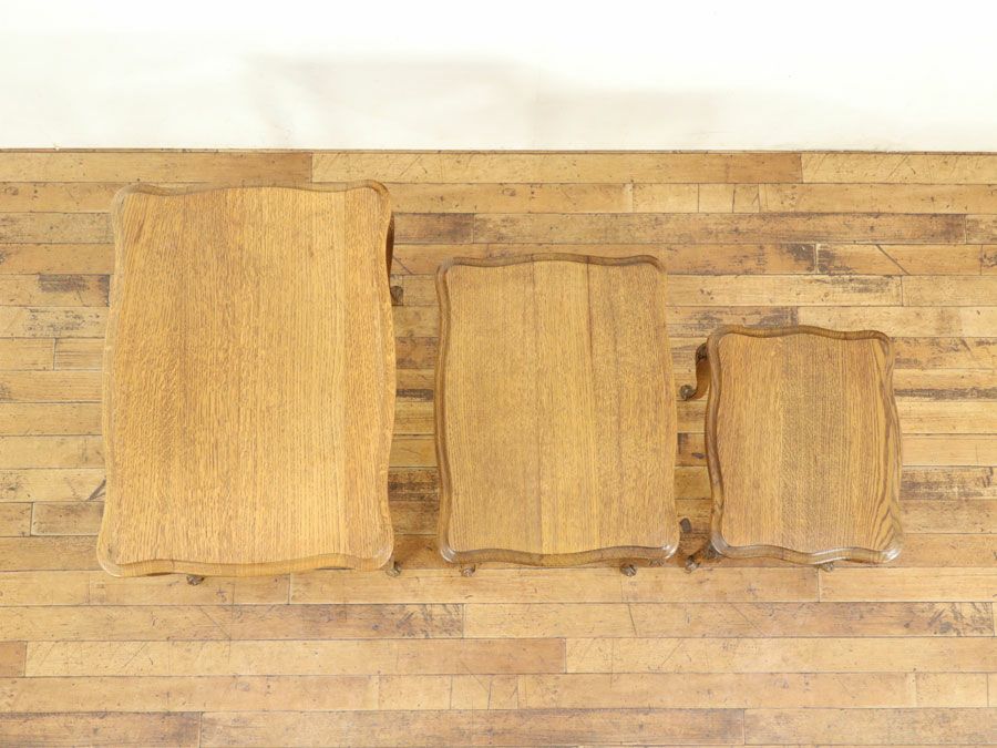 アンティーク家具 ネストテーブル 64910