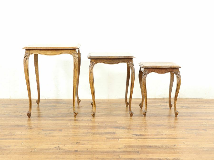 アンティーク家具 ネストテーブル 64910