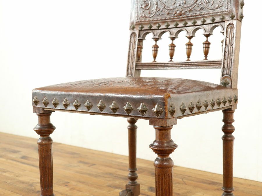 アンティーク アンリ2世様式チェア 64899b