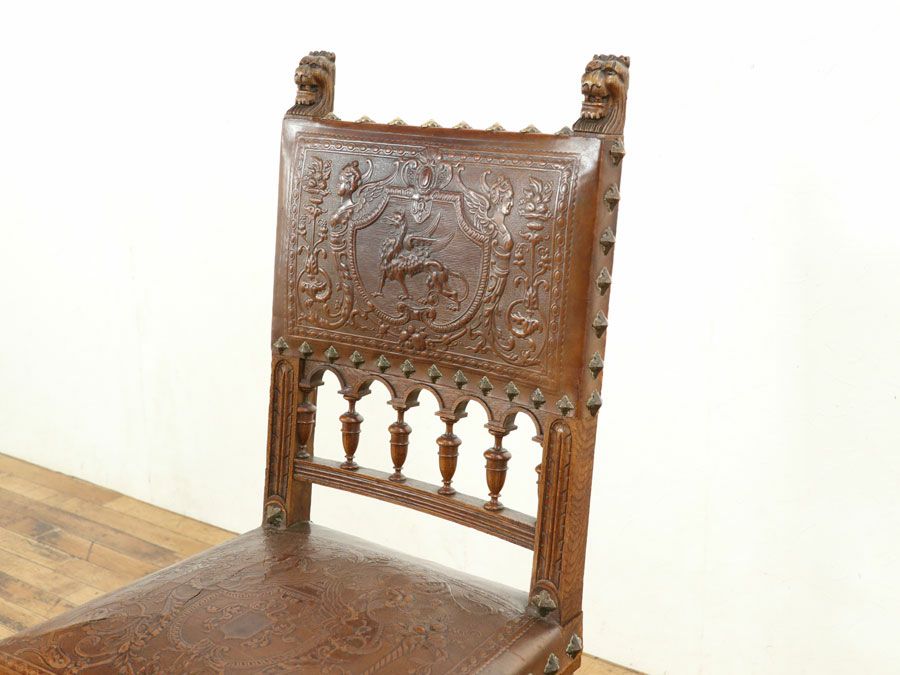 アンティーク アンリ2世様式チェア 64899c