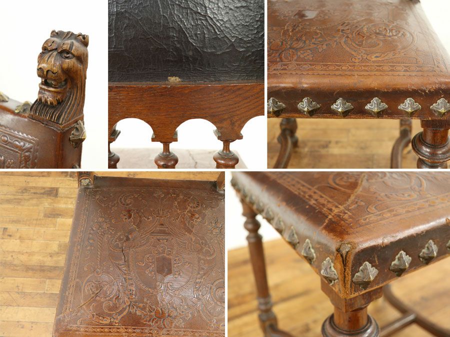 アンティーク アンリ2世様式チェア 64899c