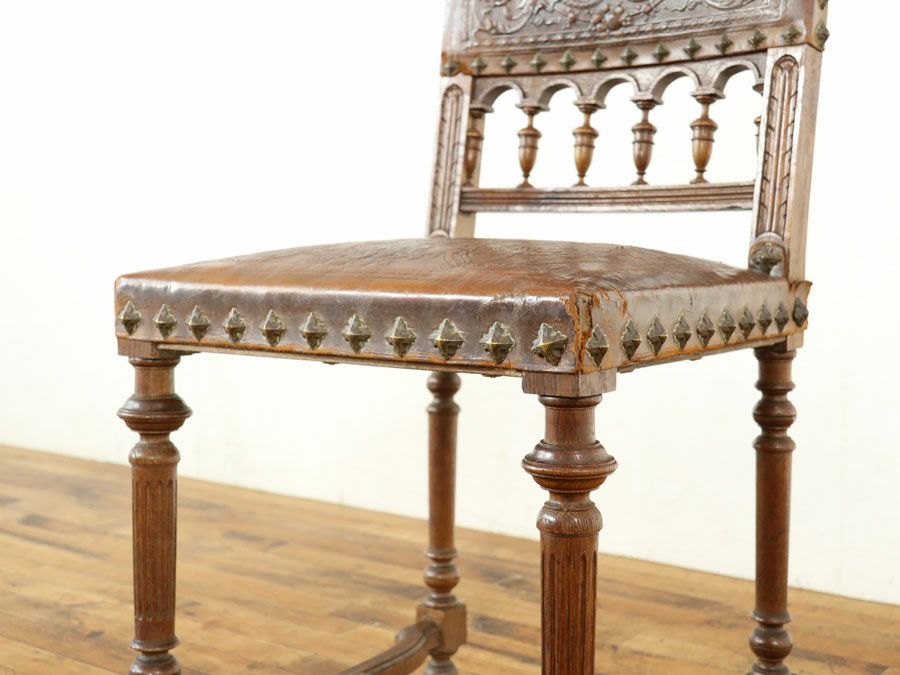 アンティーク アンリ2世様式チェア 64899d