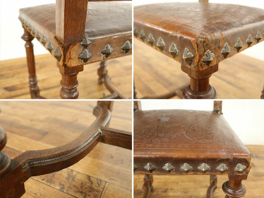 アンティーク アンリ2世様式チェア 64899d