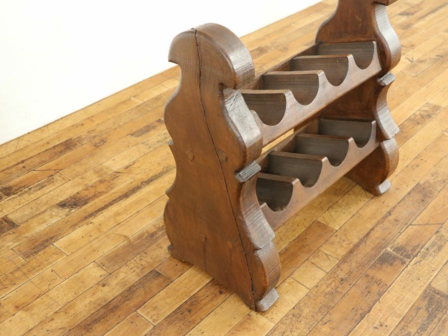 アンティーク家具 ワインラック 64837
