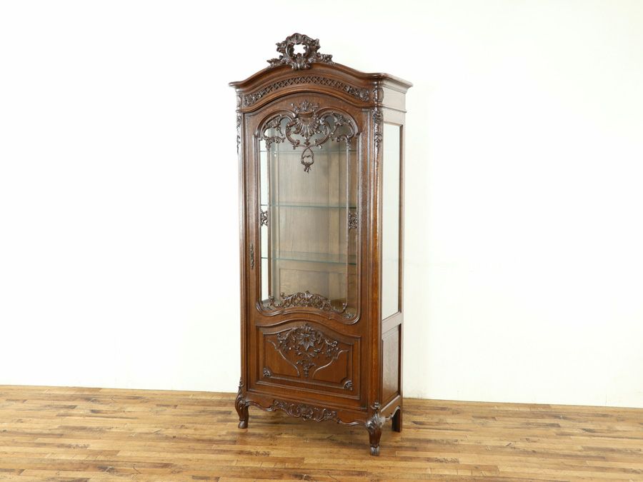 華麗で希少なお品 フランスアンティーク ロココ様式 ショーケース