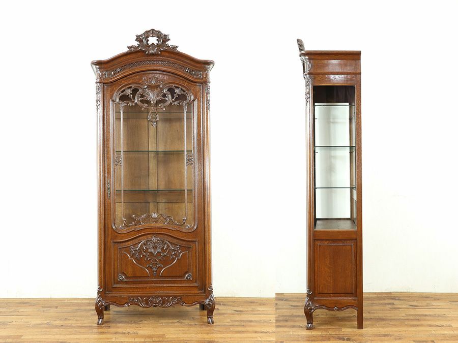 アンティーク家具 キャビネット 64800