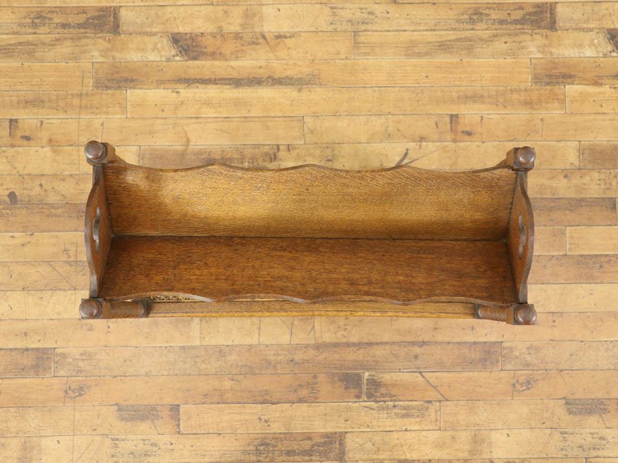 アンティーク家具 マガジンラック 64869