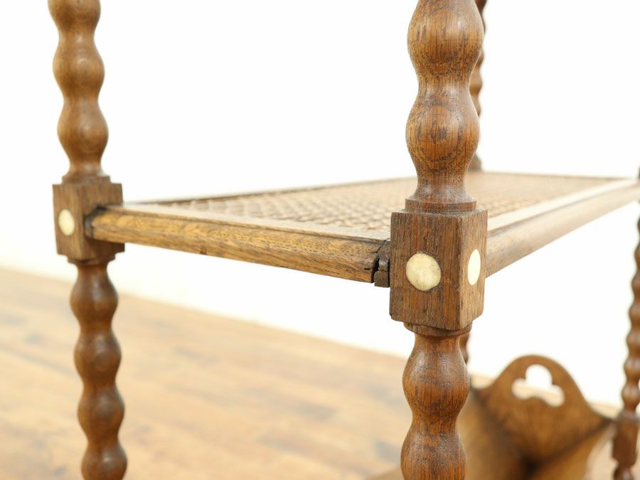 アンティーク家具 マガジンラック 64869