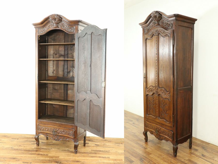 アンティーク家具 キャビネット 64915