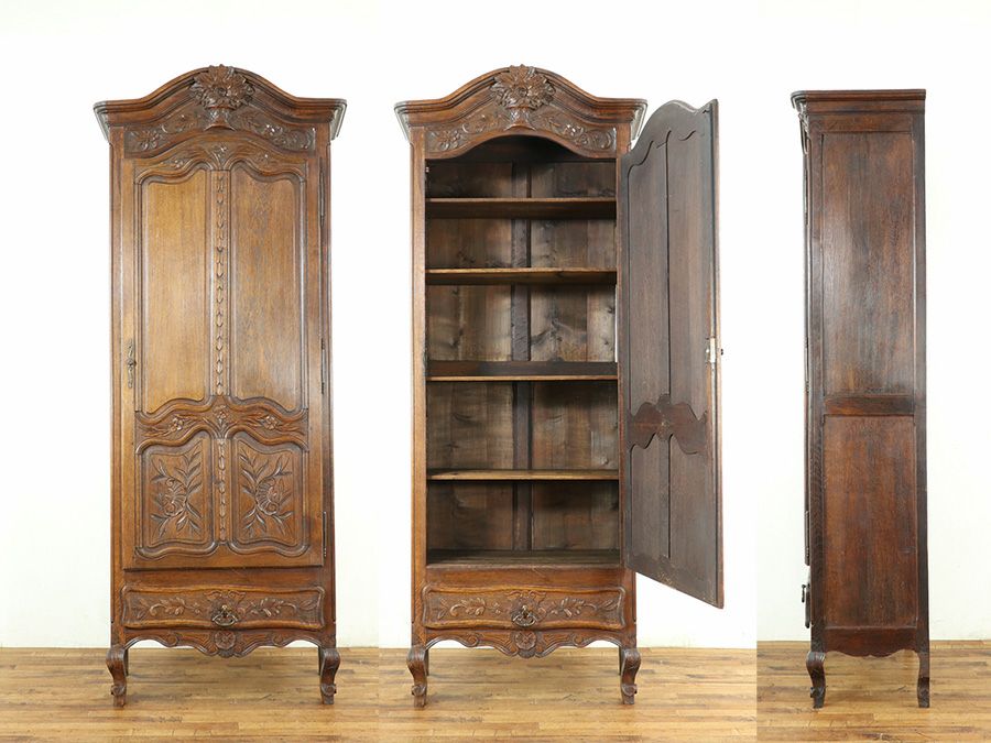 アンティーク家具 キャビネット 64915