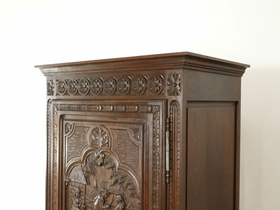 アンティーク家具 キャビネット 64851