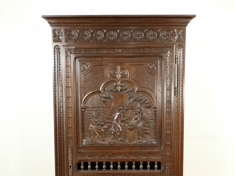 アンティーク家具 キャビネット 64851