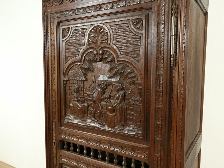 アンティーク家具 キャビネット 64851