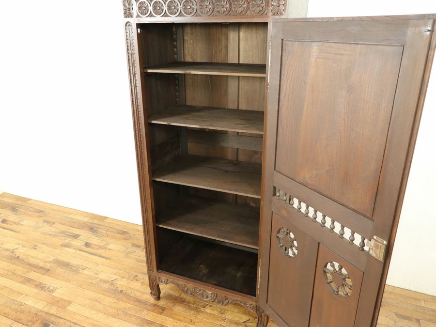 アンティーク家具 キャビネット 64851