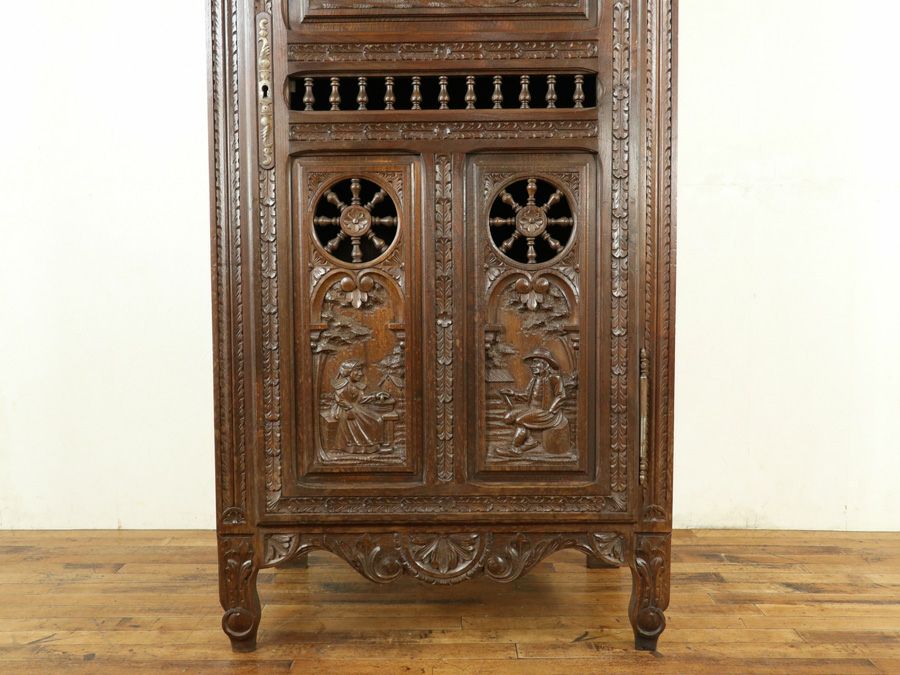 アンティーク家具 キャビネット 64851