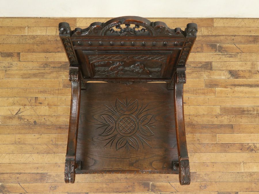 アンティーク家具 アームチェア 64818b