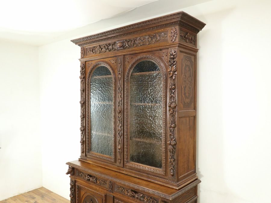 アンティーク家具 キャビネット 64894