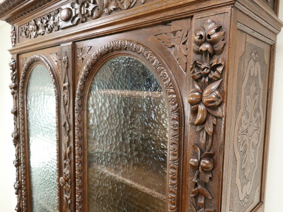 アンティーク家具 キャビネット 64894