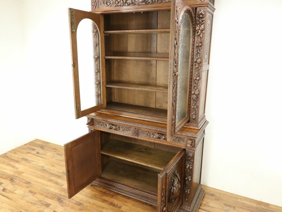 アンティーク家具 キャビネット 64894