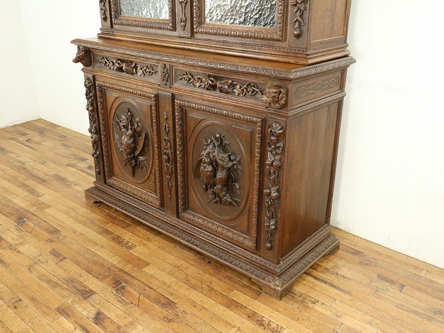 アンティーク家具 キャビネット 64894