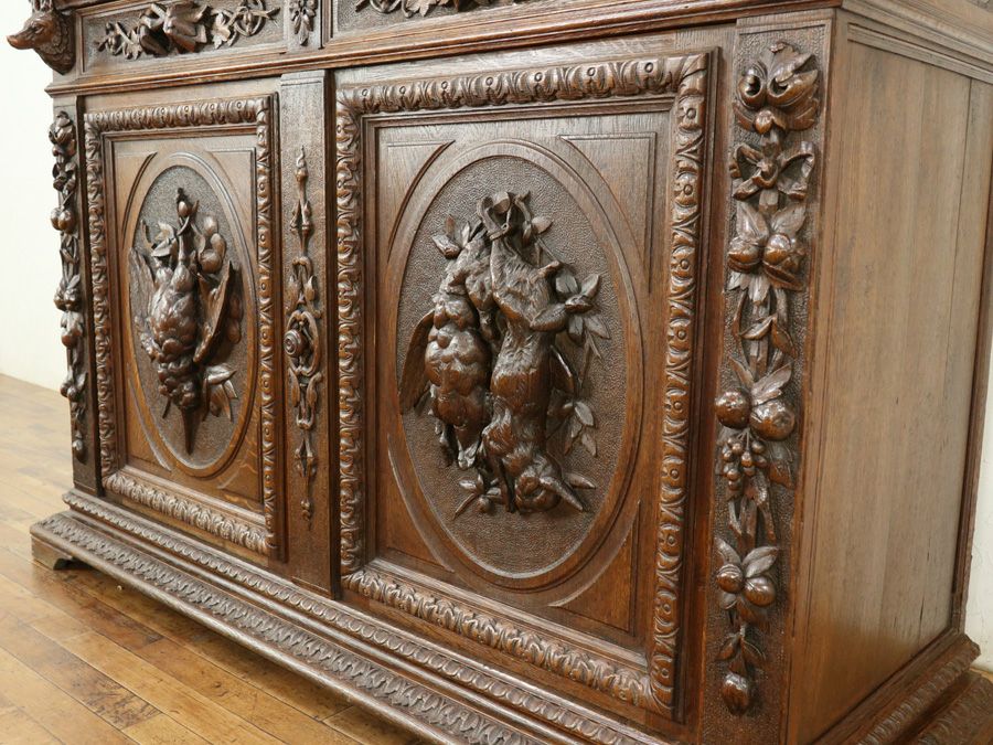 アンティーク家具 キャビネット 64894