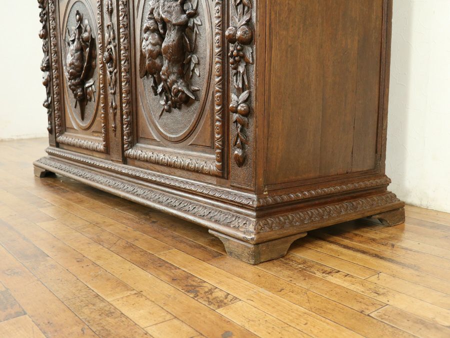 アンティーク家具 キャビネット 64894