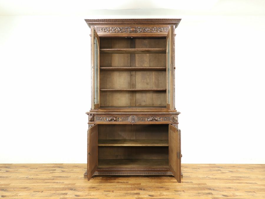 アンティーク家具 キャビネット 64894