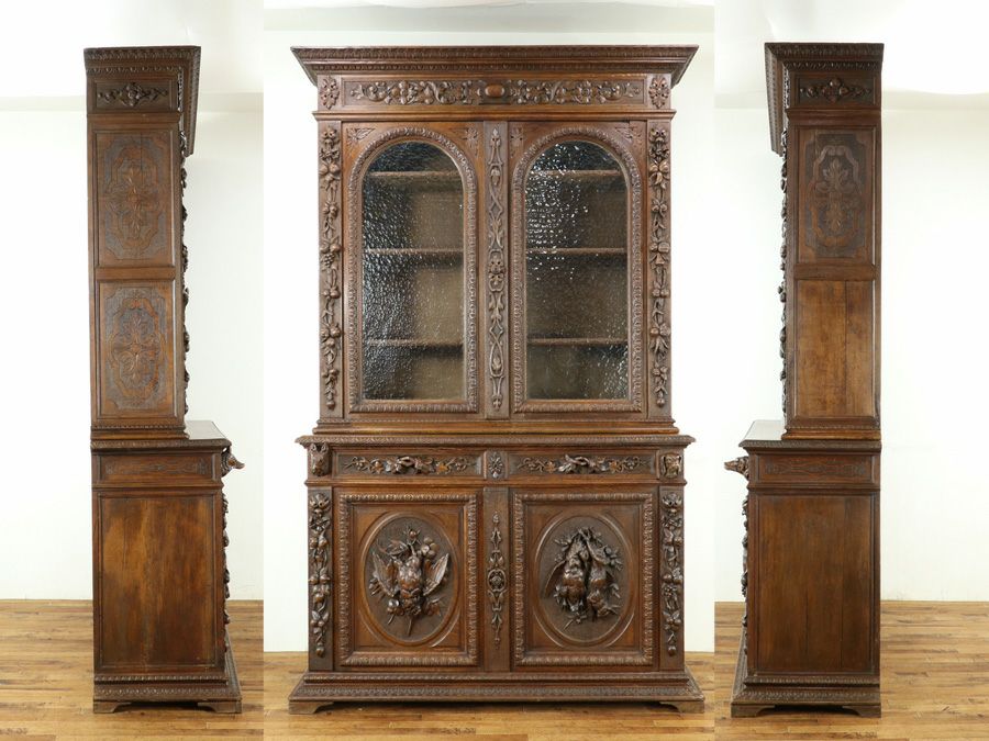 アンティーク家具 キャビネット 64894