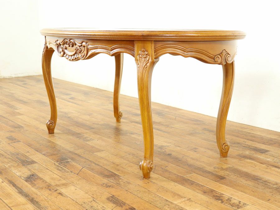 アンティーク ガラストップコーヒー 64840