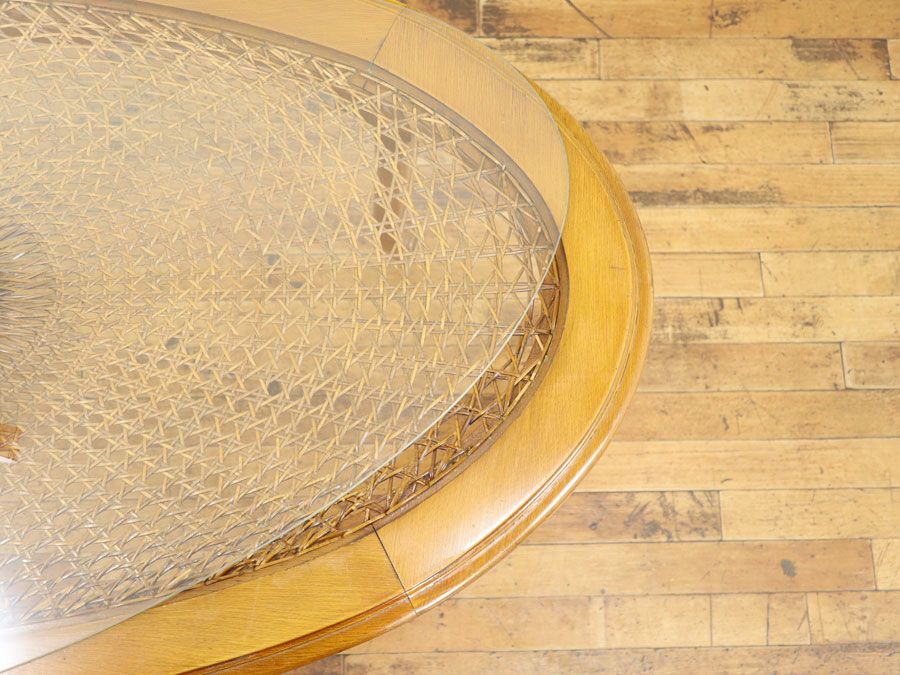 アンティーク ガラストップコーヒー 64840