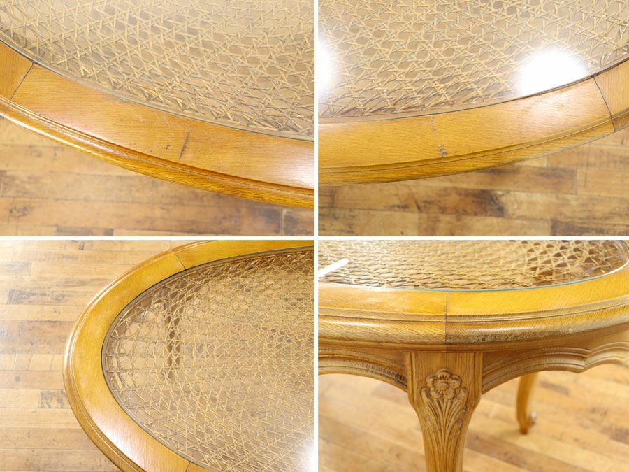 アンティーク ガラストップコーヒー 64840