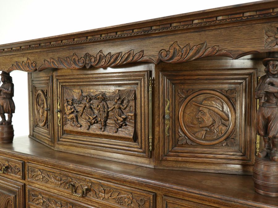 アンティーク家具 キャビネット 64807a