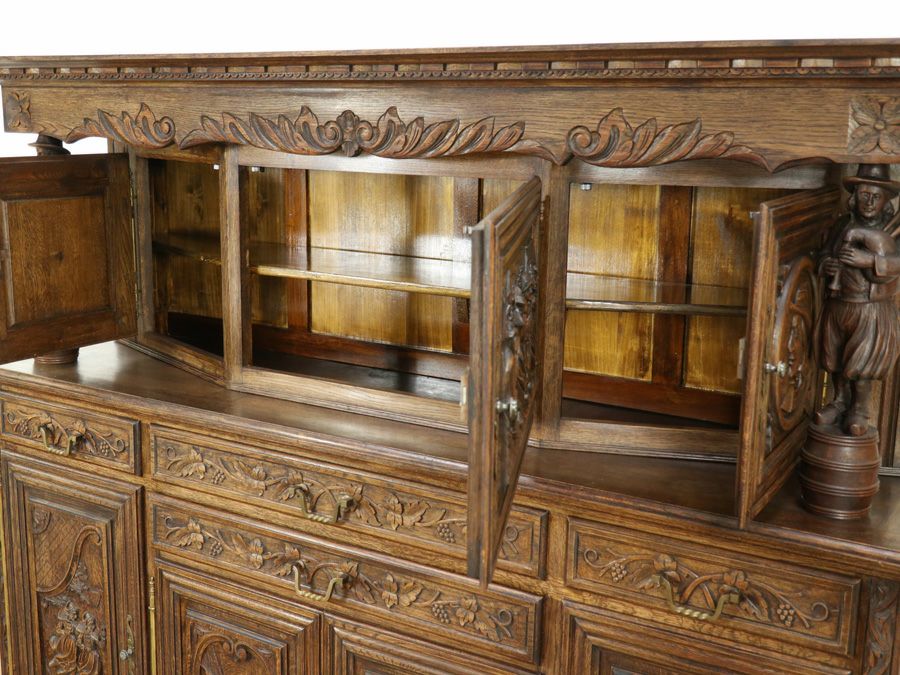 アンティーク家具 キャビネット 64807a