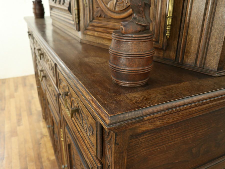 アンティーク家具 キャビネット 64807a