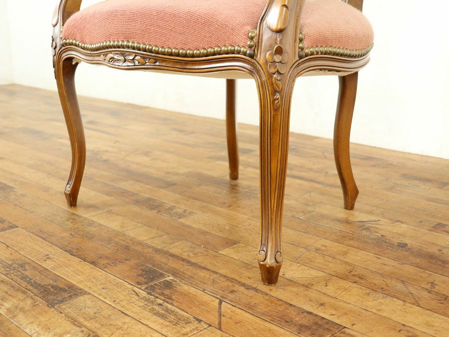 アンティーク家具 プチポワンチェア 64897b