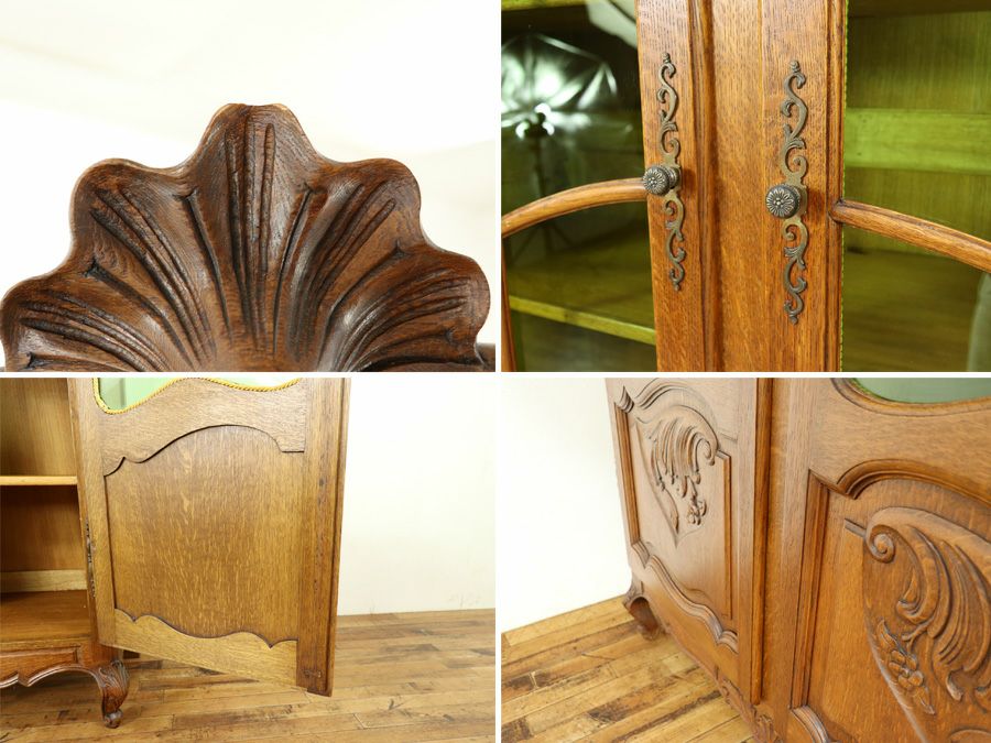 アンティーク家具 キャビネット 64806