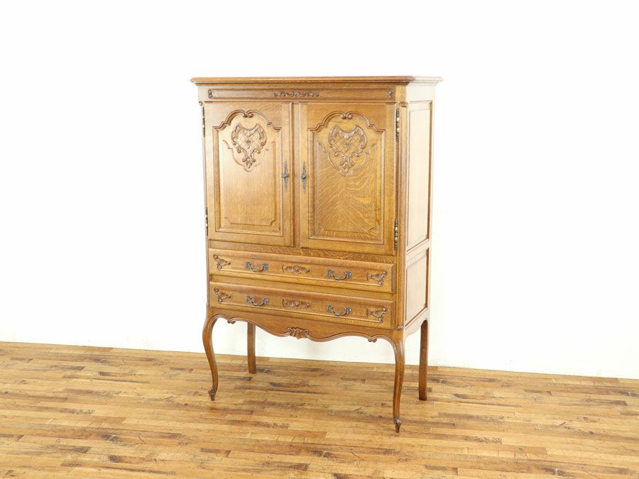 アンティーク家具 キャビネット 64864