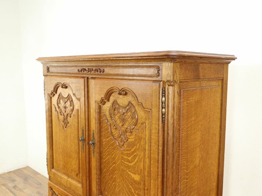 アンティーク家具 キャビネット 64864