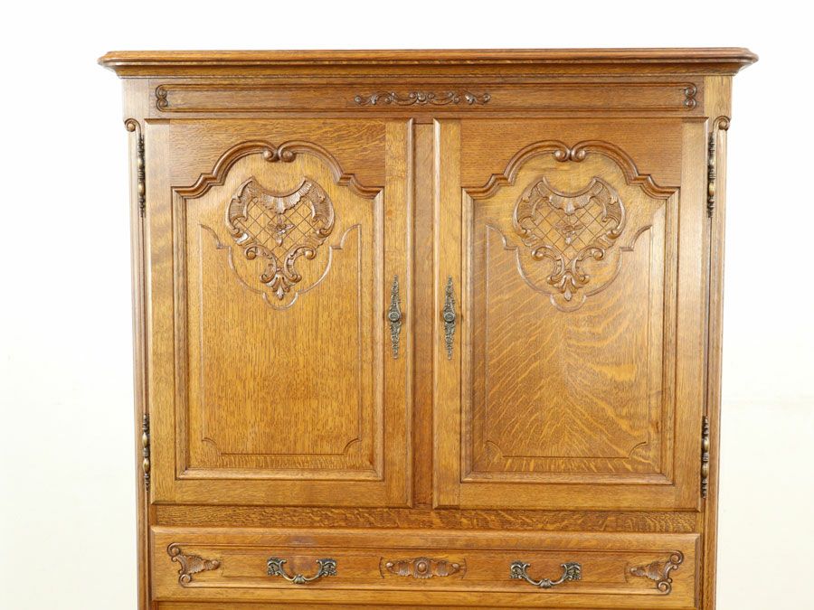 アンティーク家具 キャビネット 64864