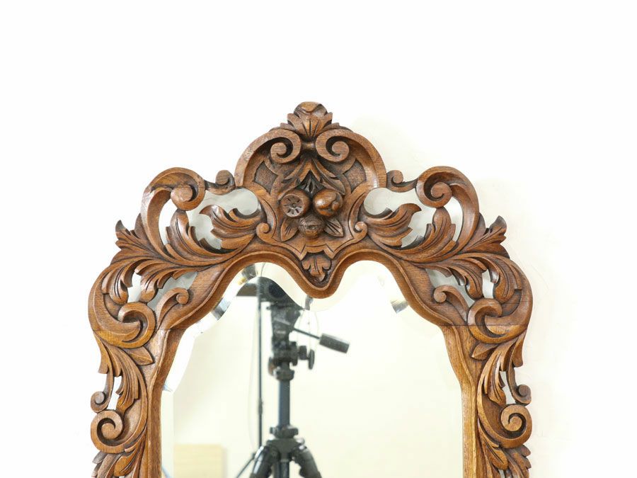 アンティーク家具 ウォールミラー 64860