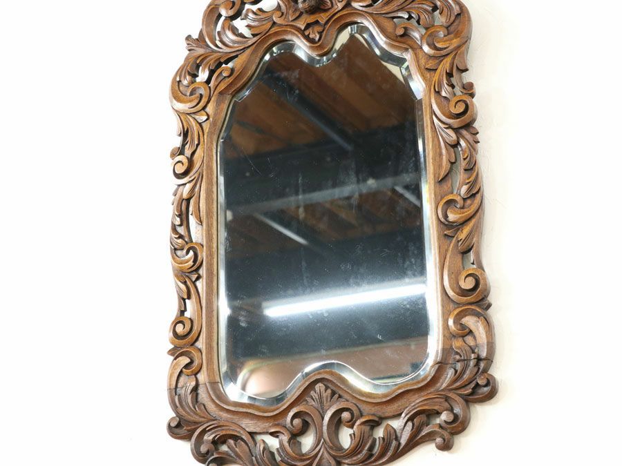 アンティーク家具 ウォールミラー 64860