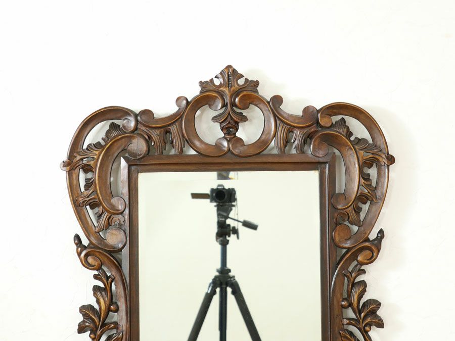 アンティーク家具 ウォールミラー 64846