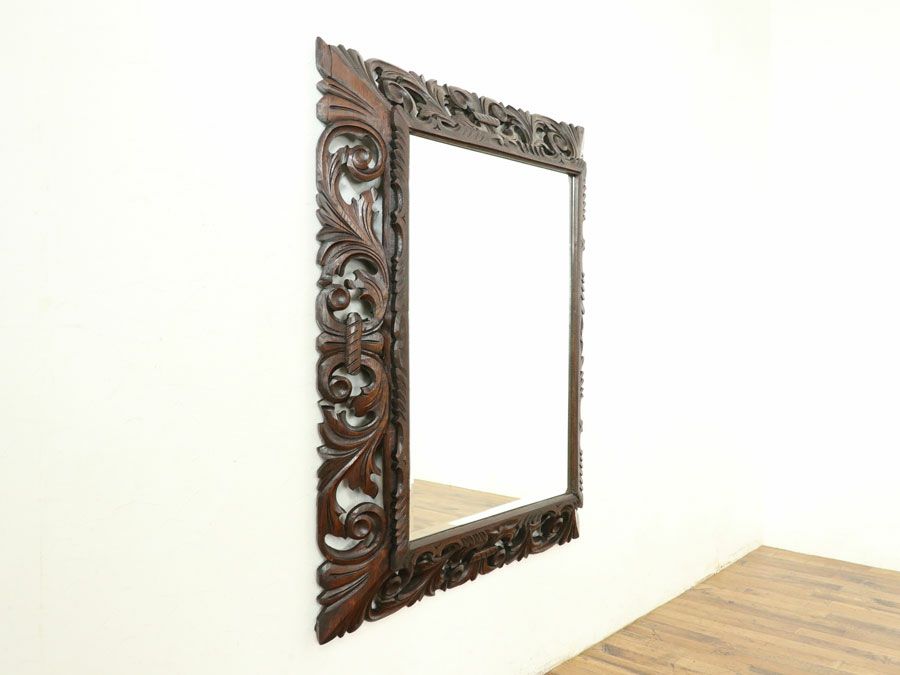 アンティーク家具 ウォールミラー 64809